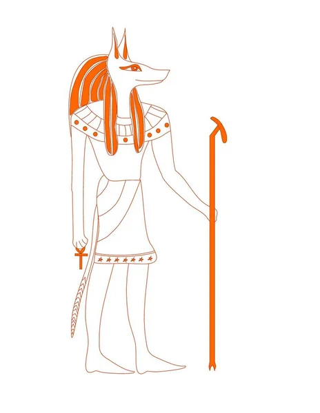 剣を持ったドレスを着た女性のベクトル図です — ストックベクタ