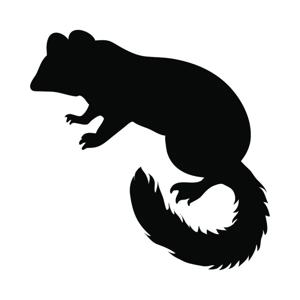 Illustration Vectorielle Animal Sauvage Dessin Animé Mignon — Image vectorielle