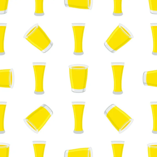 Ilustração Sobre Tema Grande Limonada Colorida Copo Vidro Para Bebida —  Vetores de Stock