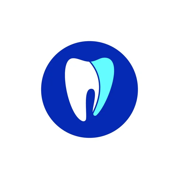 歯科クリニックロゴテンプレート 歯科ケアロゴデザインベクトル 健康歯科ロゴデザインベクトルテンプレート — ストックベクタ