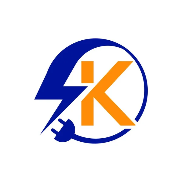 Electricity Logo Template Lighting Bolt Sign Symbol Power Energy Logo — Stock Vector