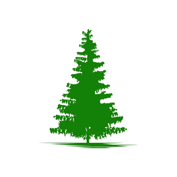 Desenho Ícone Natureza Modelo Logotipo Árvore Vetor Conceito Ícone Árvore — Vetor de Stock