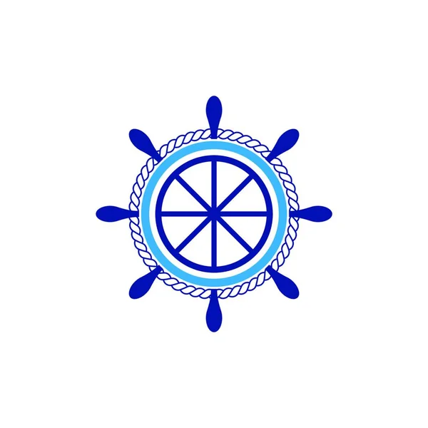 Логотип Корабля Круиз Логотип Судна Логотип Судна — стоковый вектор