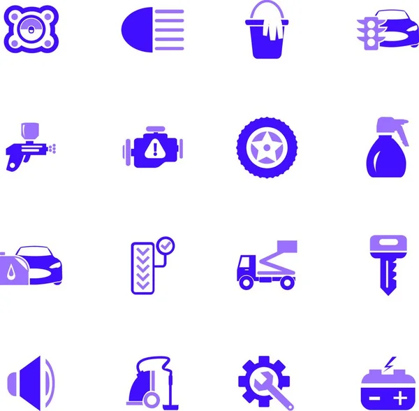 Set Vector Icons Personal Commercial Use — Stock Vector