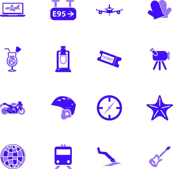 Set Von Universellen Web Icons Für Das Design Der Benutzeroberfläche — Stockvektor