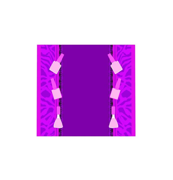 Фиолетовый Висячий Значок Ленты Изолирован Белом Фоне Векторная Иллюстрация — стоковый вектор