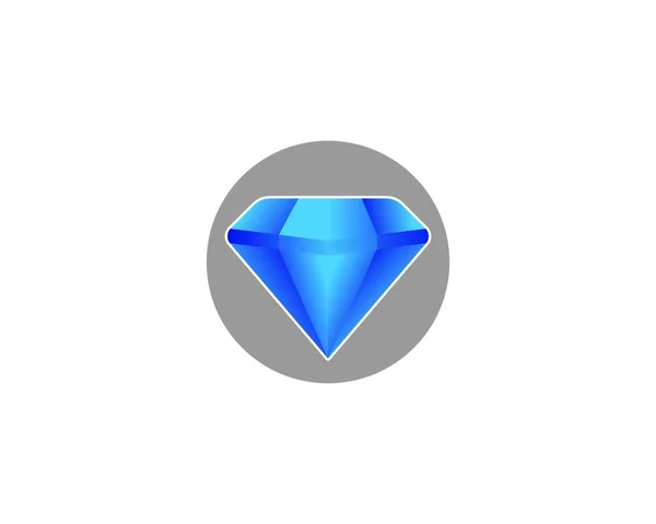 Illustration Vectorielle Icône Diamant — Image vectorielle