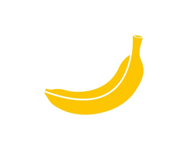 Banaan Pictogram Vector Illustratie — Stockvector