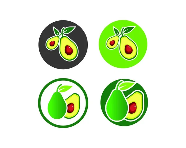 Ilustração Vetorial Frutas Legumes Ícone Jogo Fruto Símbolo Estoque Vegetal —  Vetores de Stock