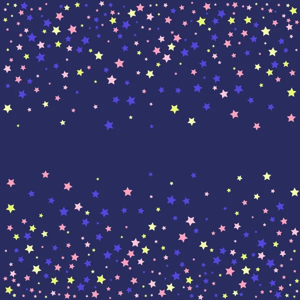 Ультрафиолетовый Фон Падающими Звёздами Векторная Иллюстрация — стоковый вектор