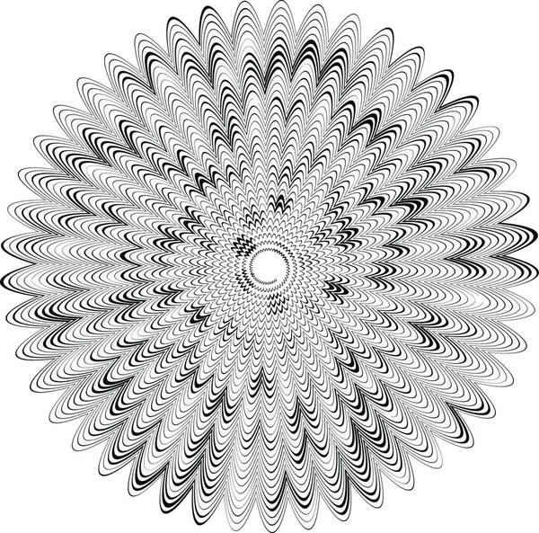 Bannière Cercle Abstraite Illustration Vectorielle — Image vectorielle