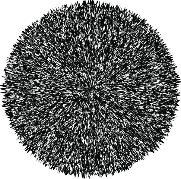 Schwarz Weißer Explosionshintergrund Vektorillustration — Stockvektor