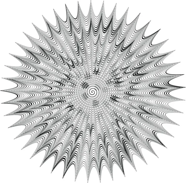 Bannière Cercle Abstraite Illustration Vectorielle — Image vectorielle