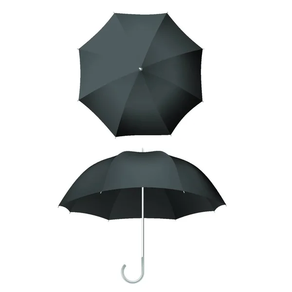 Guarda Chuva Isolado Fundo Branco — Vetor de Stock