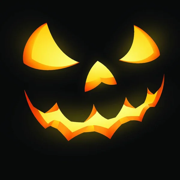 Halloween Tök Vektoros Illusztráció — Stock Vector