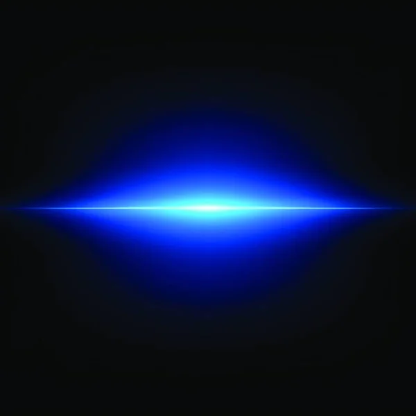 Fond Abstrait Bleu Avec Des Particules Des Lignes Lumineuses — Image vectorielle