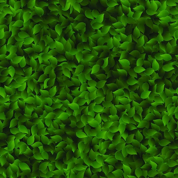 Зелене Листя Візерунковий Фон — стоковий вектор