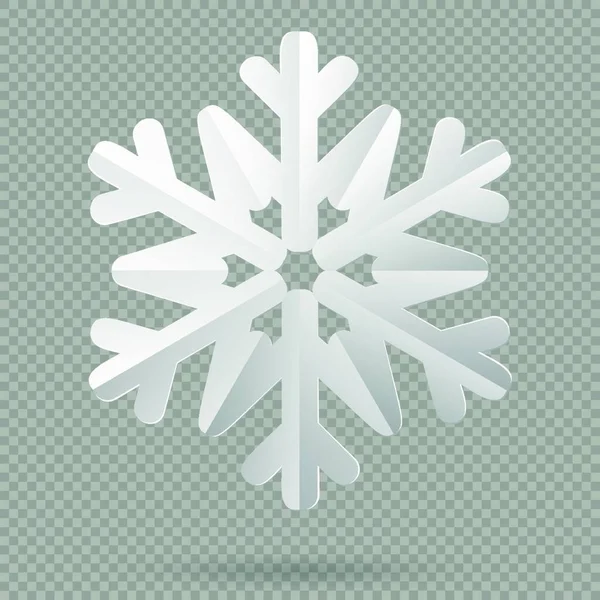 Icono Del Copo Nieve Ilustración Vectorial — Vector de stock