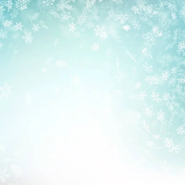 Χριστούγεννα Αφηρημένη Φόντο Νιφάδες Χιονιού — Διανυσματικό Αρχείο