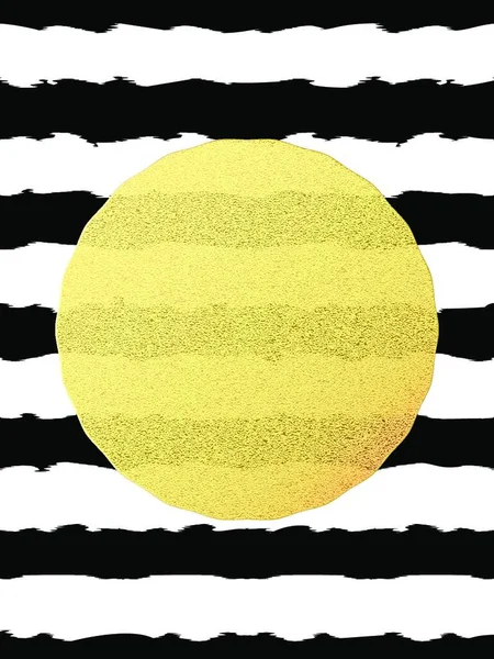 Fond Abstrait Avec Coups Pinceau Artistique Illustration Vectorielle — Image vectorielle