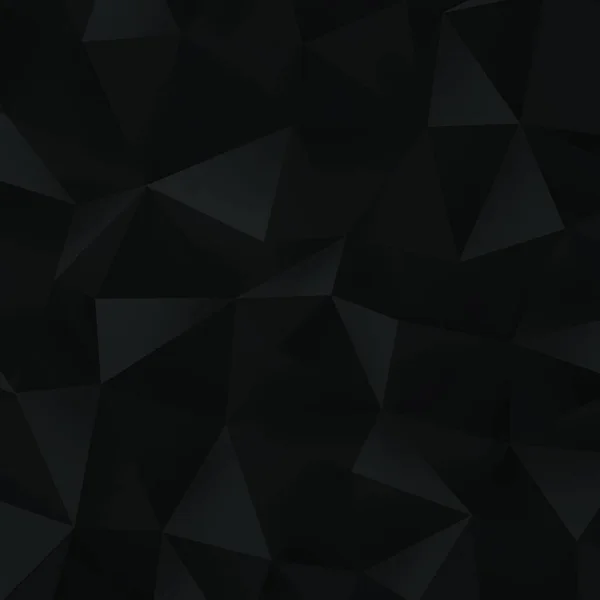 Schwarz Weißer Polygonaler Hintergrund Abstraktes Geometrisches Design — Stockvektor