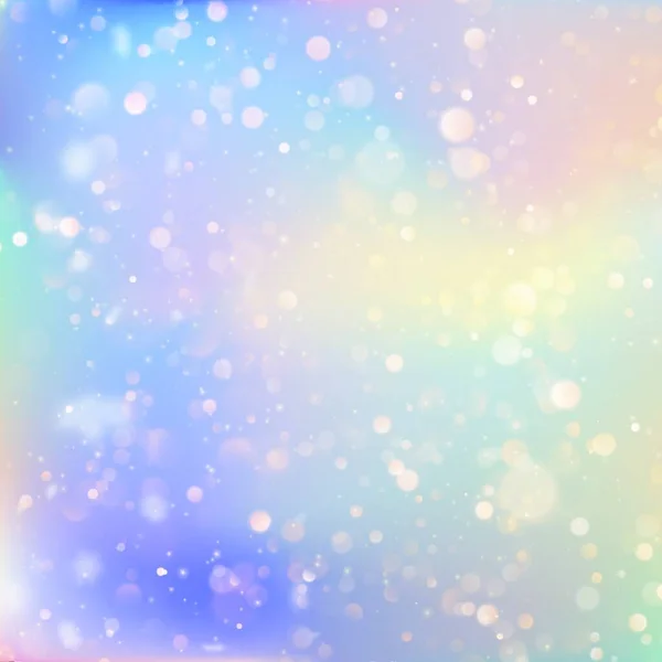 Fondo Abstracto Con Luces Bokeh — Vector de stock