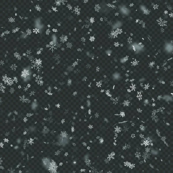 Αφηρημένο Φόντο Νιφάδες Χιονιού — Διανυσματικό Αρχείο