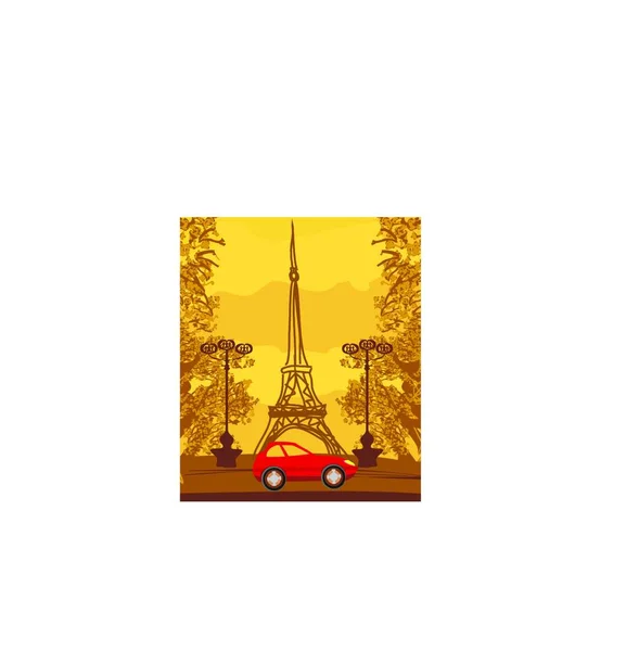 Ícone Torre Eiffel Ilustração Vetorial —  Vetores de Stock