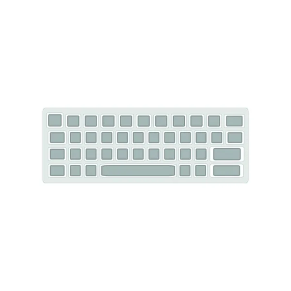 Ícone Teclado Ilustração Vetorial — Vetor de Stock