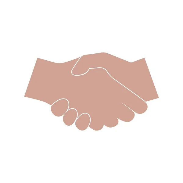 Ilustrace Vektoru Ikony Handshake — Stockový vektor