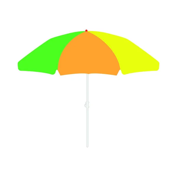 Ícone Guarda Chuva Estilo Design Plano Eps —  Vetores de Stock