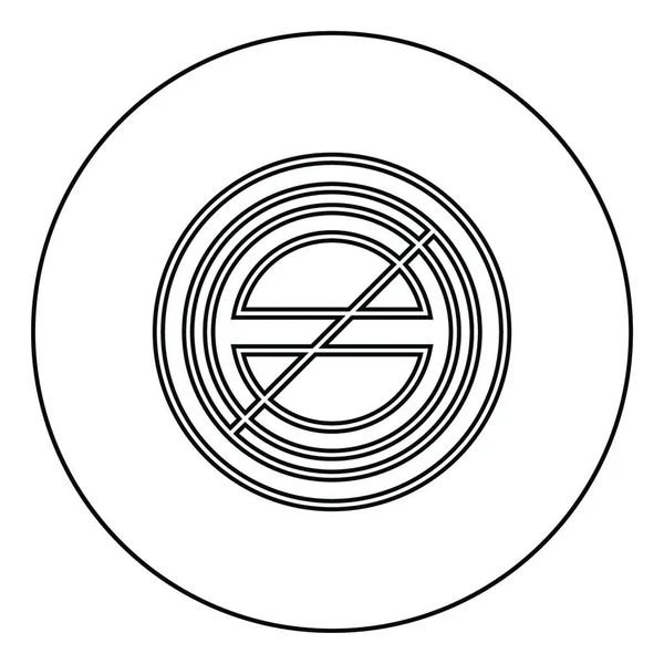 Halogen Symbol Typ Kochflächen Unterzeichnen Utensil Bestimmungsort Panel Symbol Kreis — Stockvektor