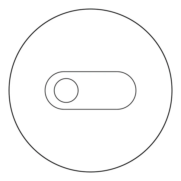 동그라미 일러스트 스위치 아이콘 스타일 — 스톡 벡터