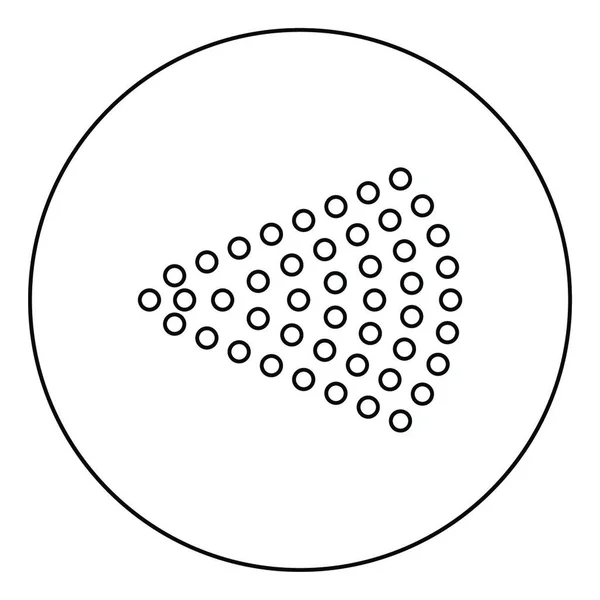 Spray Aeroszol Jet Vízpermetes Köd Porlasztó Kozmetikai Palack Ikon Körbe — Stock Vector