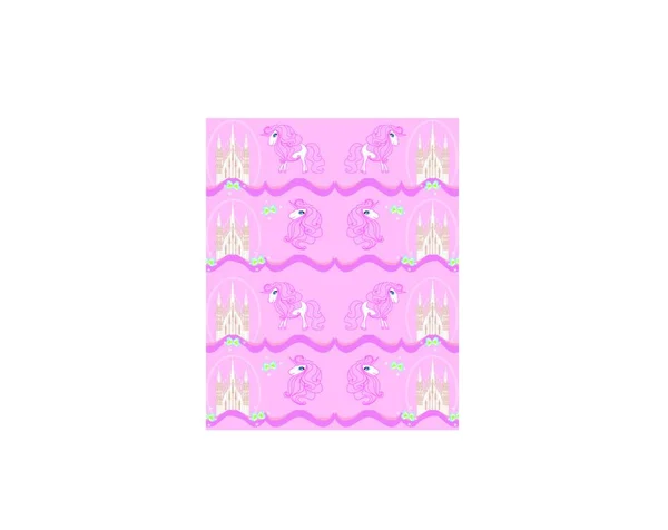 Абстрактный Фон Розовым Фиолетовым Сердцем — стоковый вектор
