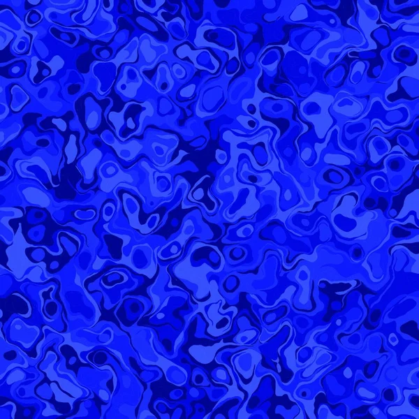 Moderne Blauwe Abstracte Marmeren Effect Textuur Achtergrond Vector — Stockvector