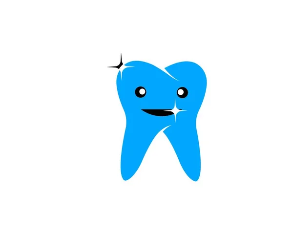 Wzór Wektora Projektu Logo Zęba — Wektor stockowy