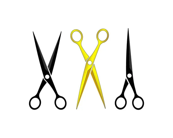 Scissors Icon Vector Illustration — Stock Vector