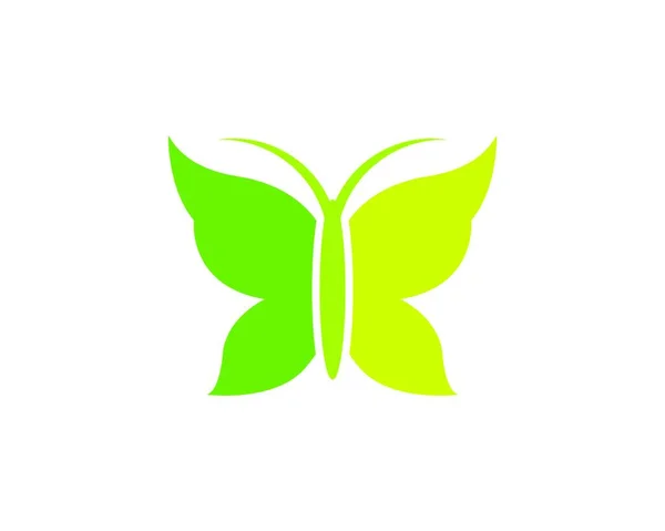 Mariposa Logotipo Vector Plantilla Diseño Ilustración — Archivo Imágenes Vectoriales
