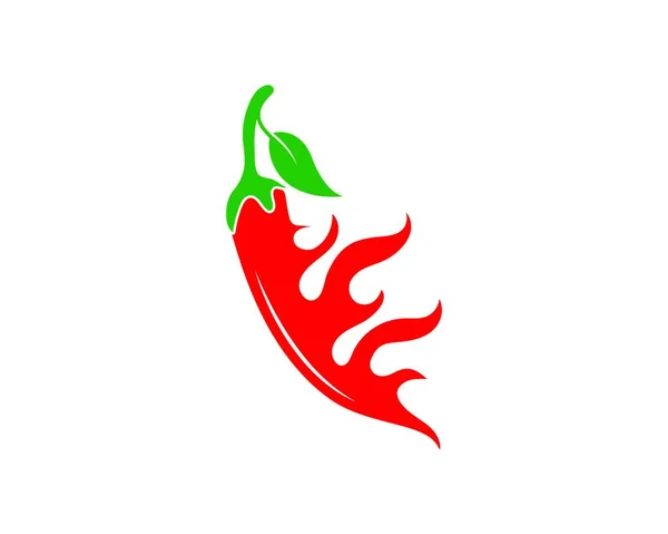 Chili Logotipo Vetor Modelo Design Ilustração —  Vetores de Stock