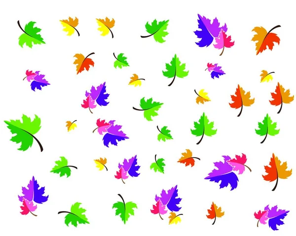 Herbst Logo Vektor Vorlage Illustration — Stockvektor