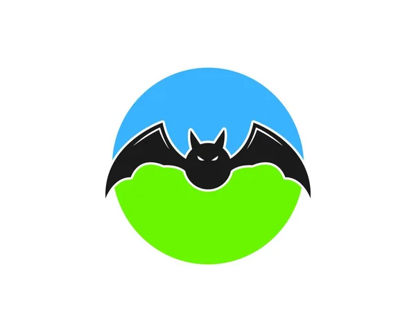 Halloween Logo Design Vektorvorlage — Stockvektor