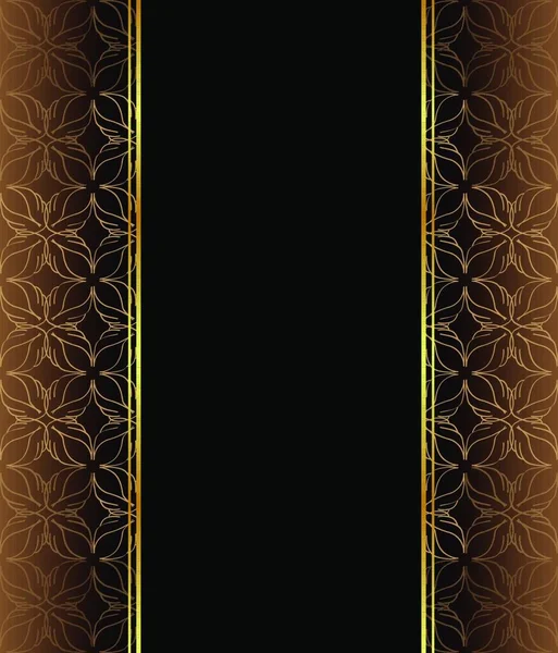 Abstract Jubileum Antieke Achtergrond Banner Border Card — Stockvector