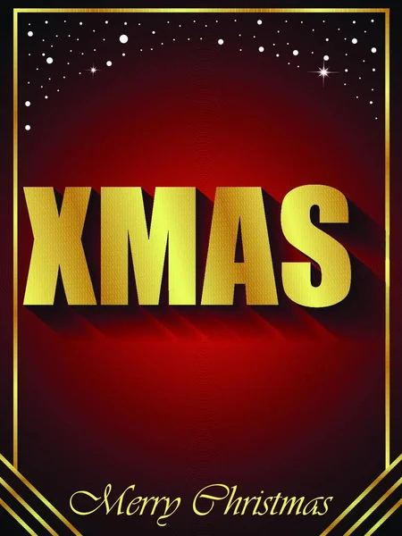 2021あなたの季節の招待状 祭りのポスター 挨拶カードのためのメリークリスマスの背景 — ストックベクタ
