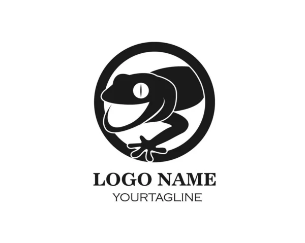 Шаблон Вектора Логотипа Gecko — стоковый вектор