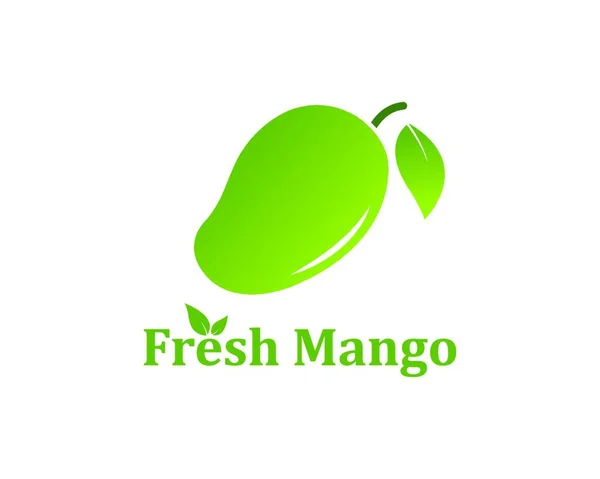 Ikona Ilustracja Mango Logo Wektor — Wektor stockowy