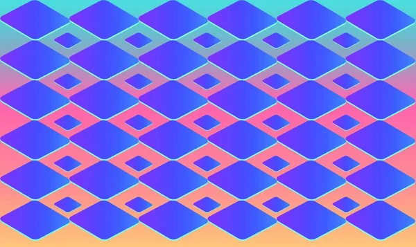 Цифровий Текстильний Дизайн Різних Кубів Абстрактному Фоні — стоковий вектор