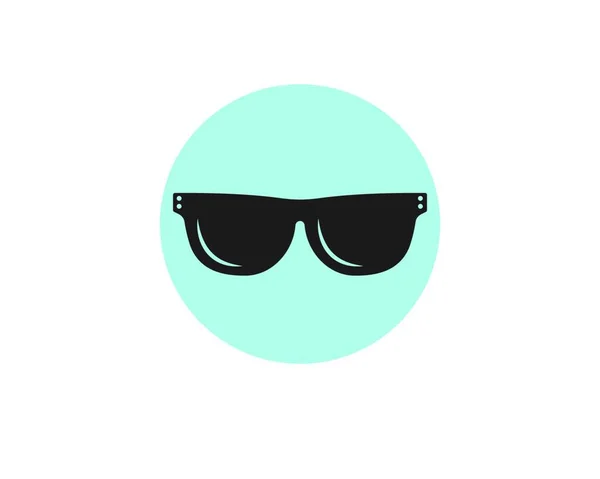 Napszemüveg Logo Ikon Vektor Illusztráció Tervezősablon — Stock Vector