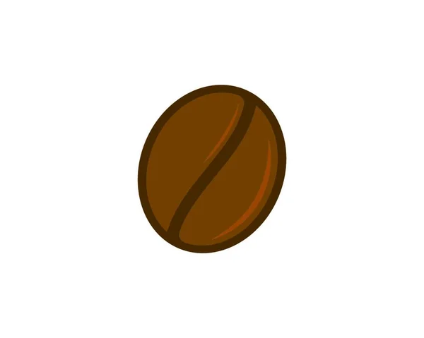 Kaffeebohnen Logo Template Vektor Icon Design — Stockvektor