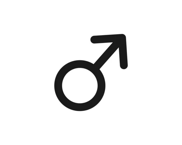 Genderové Ikony Logo Vektor Ilustrace Návrh — Stockový vektor